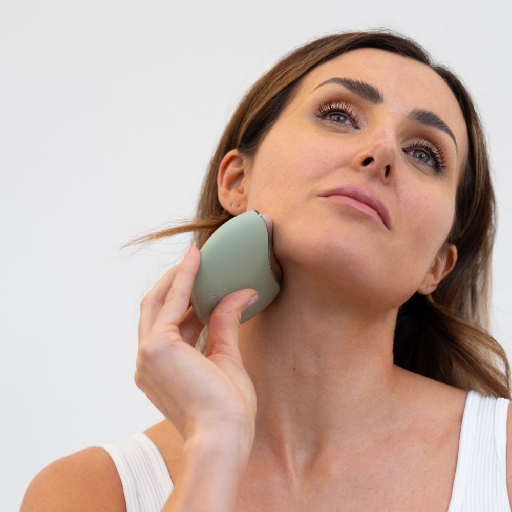 Haumea RF Supersculpt Pro radiofrequency facial lifting and sculpting device
