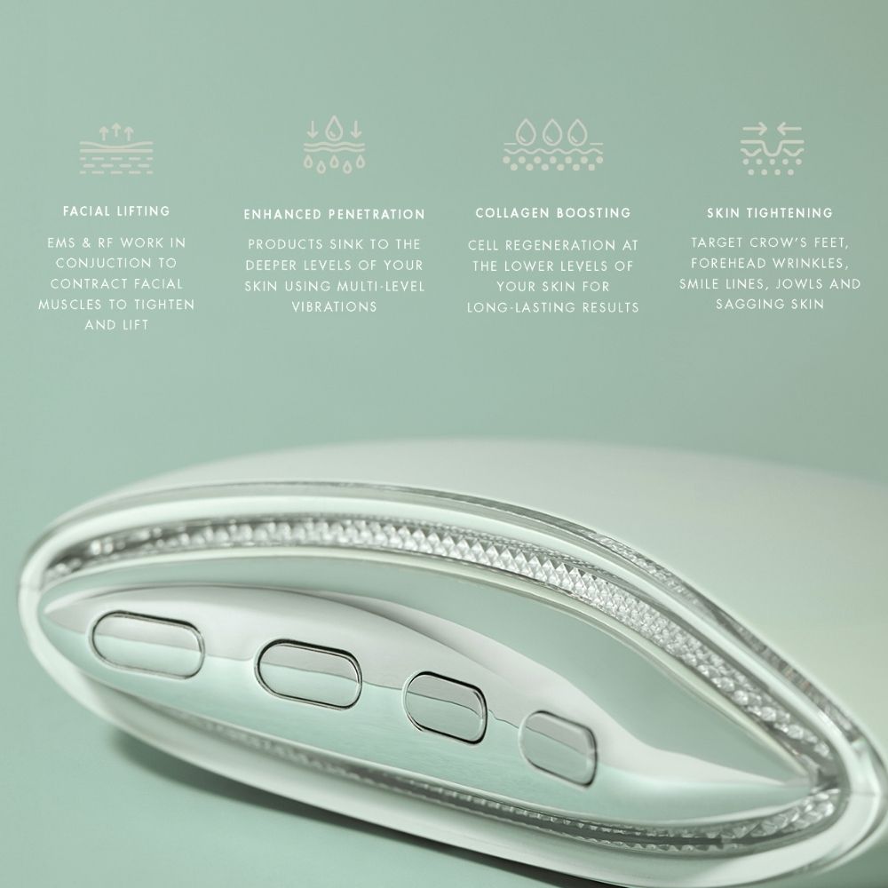 Haumea RF Supersculpt Pro radiofrequency facial lifting and sculpting device